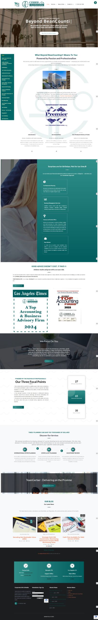 Accountant Website