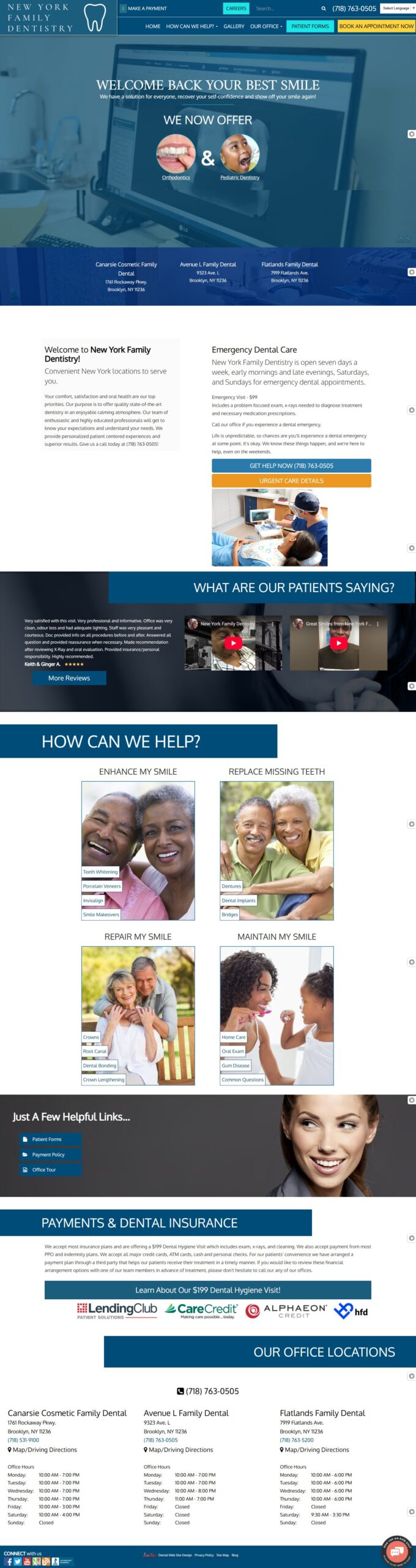 Dentist Website